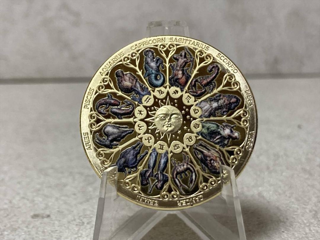 コイン 十二星座 ギリシャ神話/エリザベス ゴールド tface-g タグ：グッズ お守り アクセサリー の入札履歴 - 入札者の順位