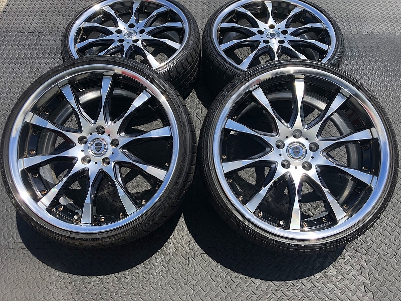 売り切り! ROJAM ロジャム 20インチ ホイール 20x8.5J +35 PCD114.3 