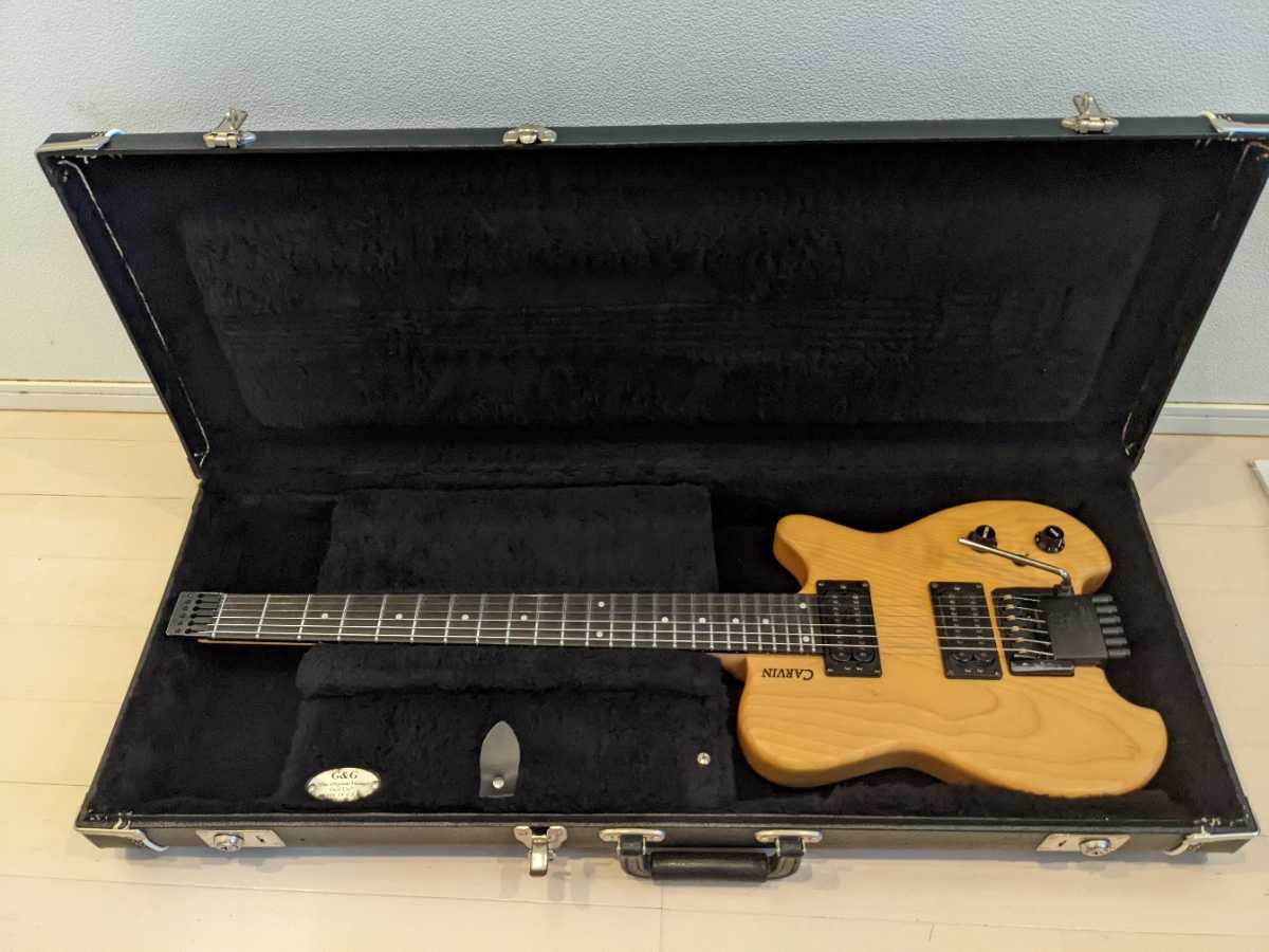 Allan Holdsworth HH2 Carvin Signature Walnut Top Guitar Custom