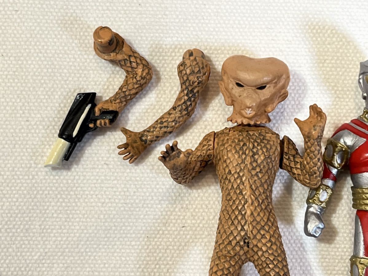 【送料無料】ガシャポン　ウルトラマン「電光石火作戦編」 中古品　全6種　HGシリーズ　BANDAI_6