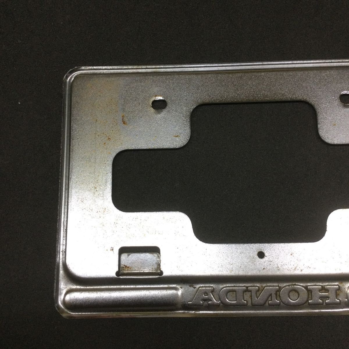 純正 中古品 HONDA CB400F ナンバーフレーム 84710-333-000 ナンバー 