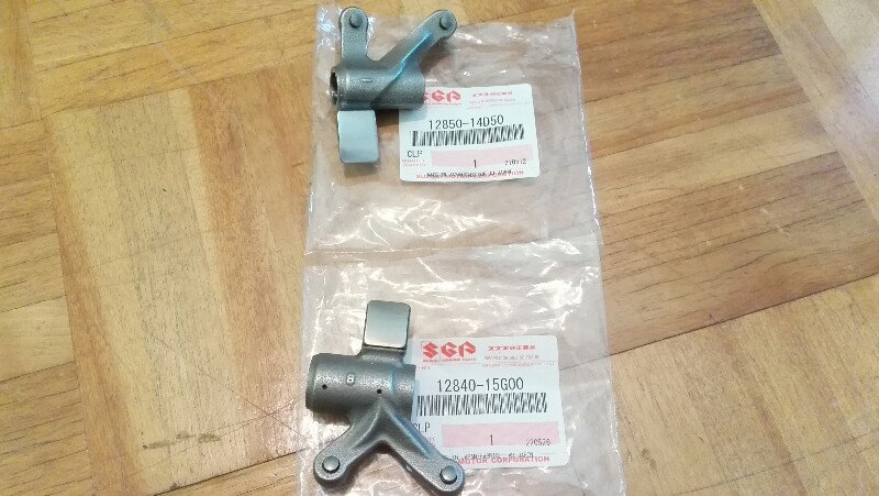 DR350 ロッカーアーム 新品 IN OUT セット 12840-15G00 12850-14D50
