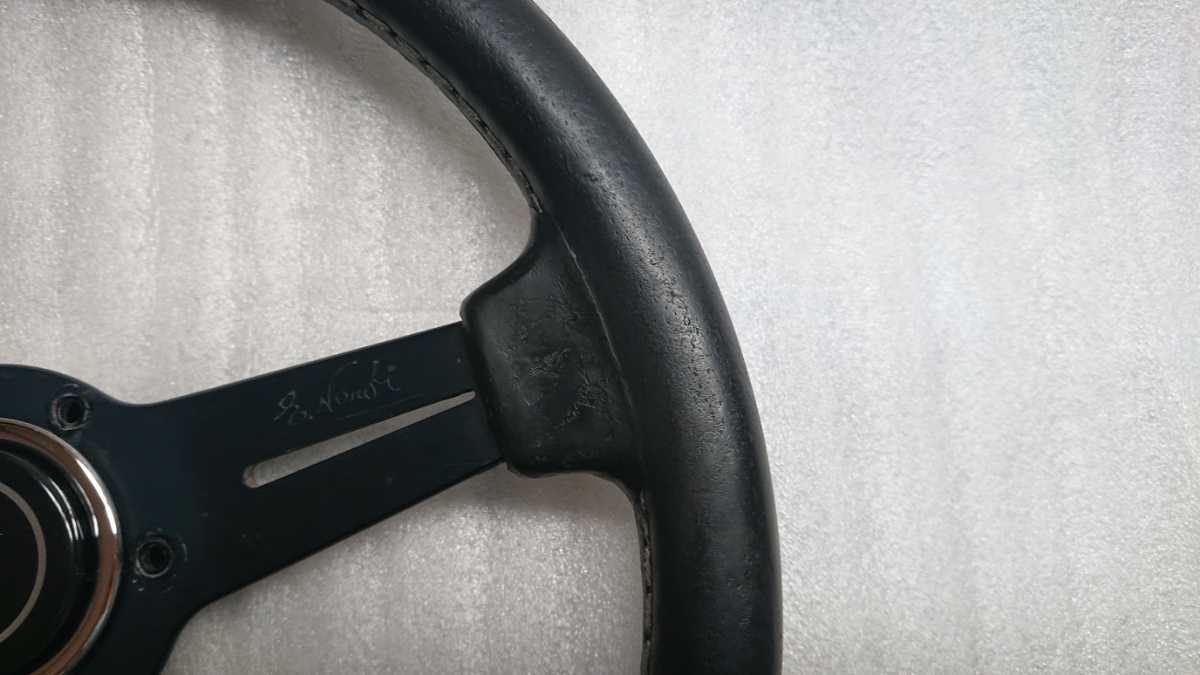 NARDIナルディクラシック 人気の小径Φ33レザーステアリング プチ