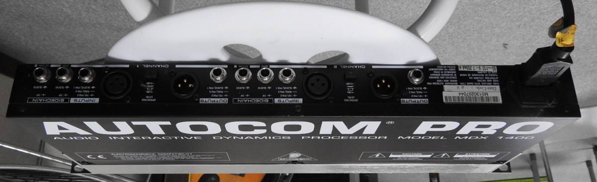 Behringer MDX1400 2ch高音質 コンプレッサー ベリンガーMDX1400 2chコンプレッサー MDX1400 Behringer