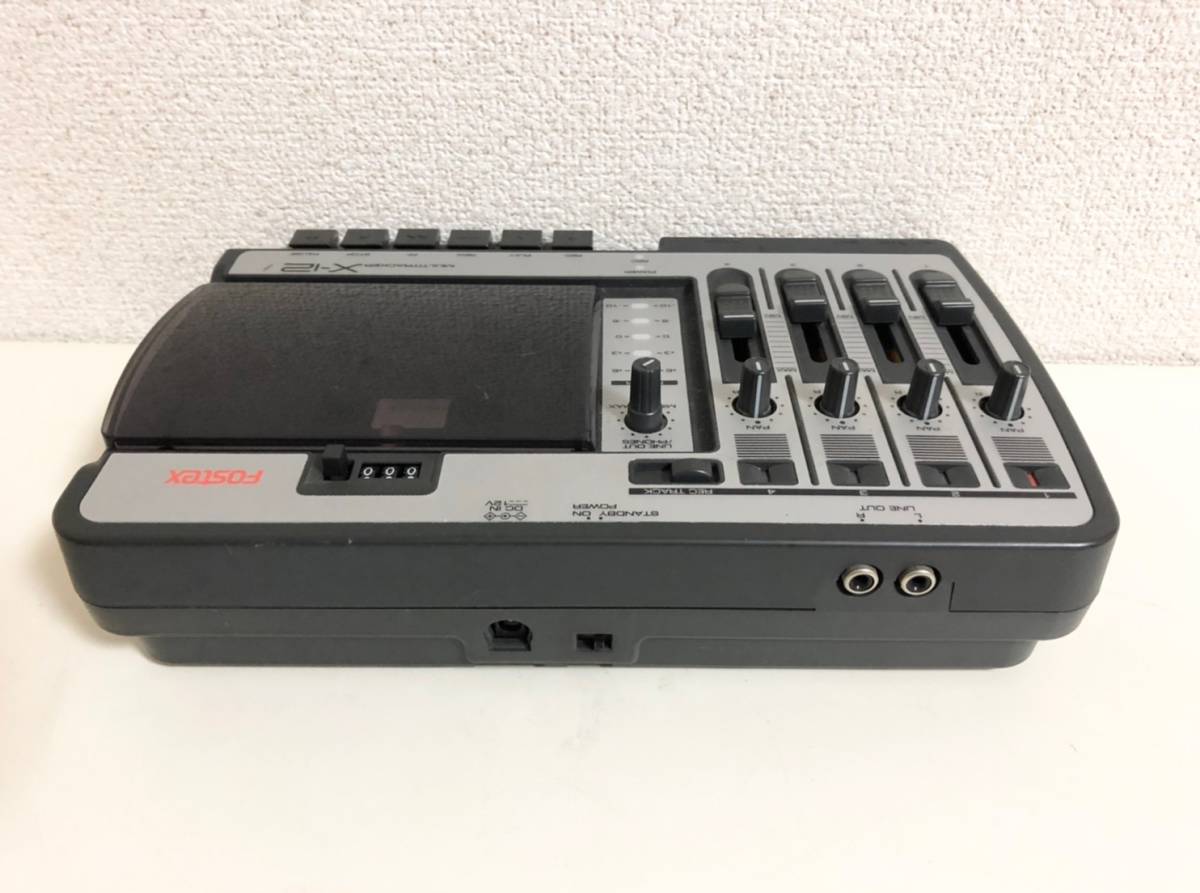 動作ok】Fostex フォステクス X-12 マルチトラッカー カセットMTR 本体