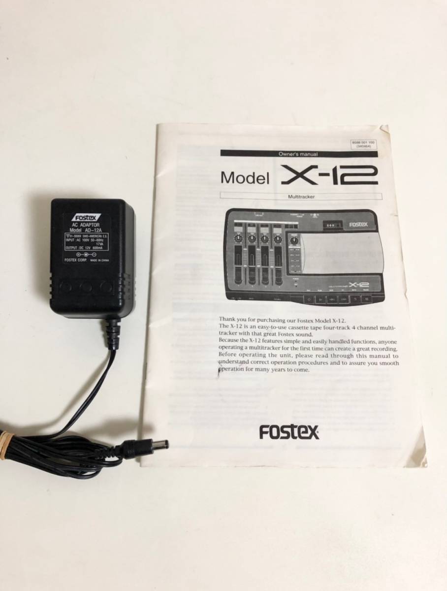 配信機器・PA機器・レコーディング機器 FOSTEX X-12 Fostex X-12