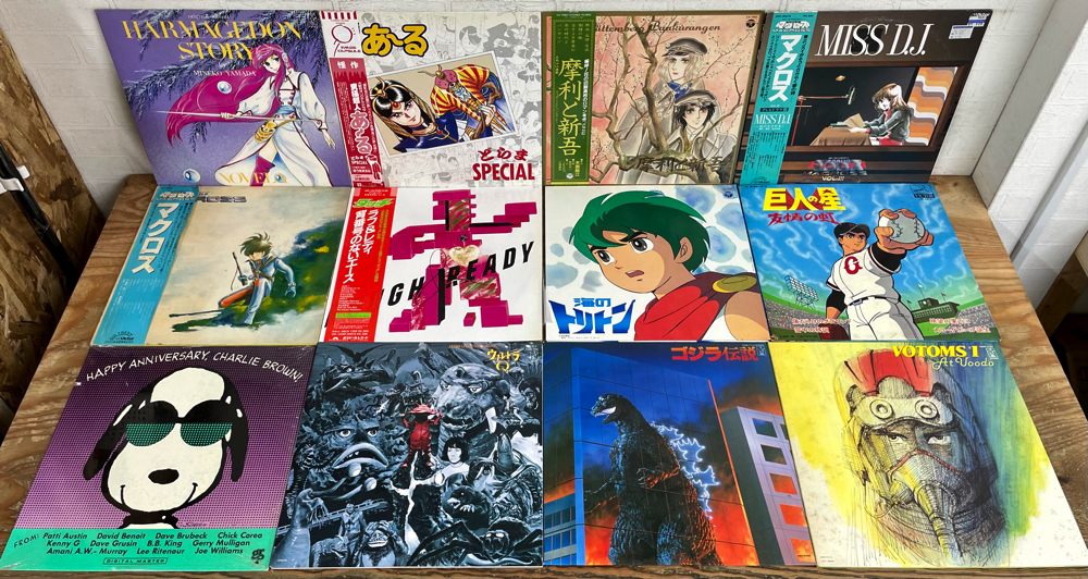 アニメ 60枚 LP レコード 大量 セット 0726 ダーティペア 超人ロック