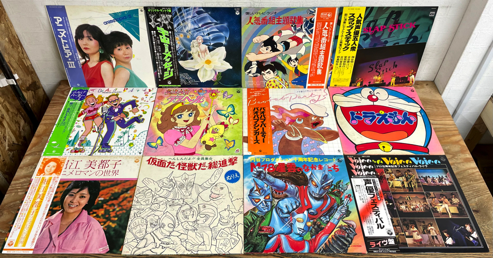 アニメ 60枚 LP レコード 大量 セット 0726 ダーティペア 超人ロック