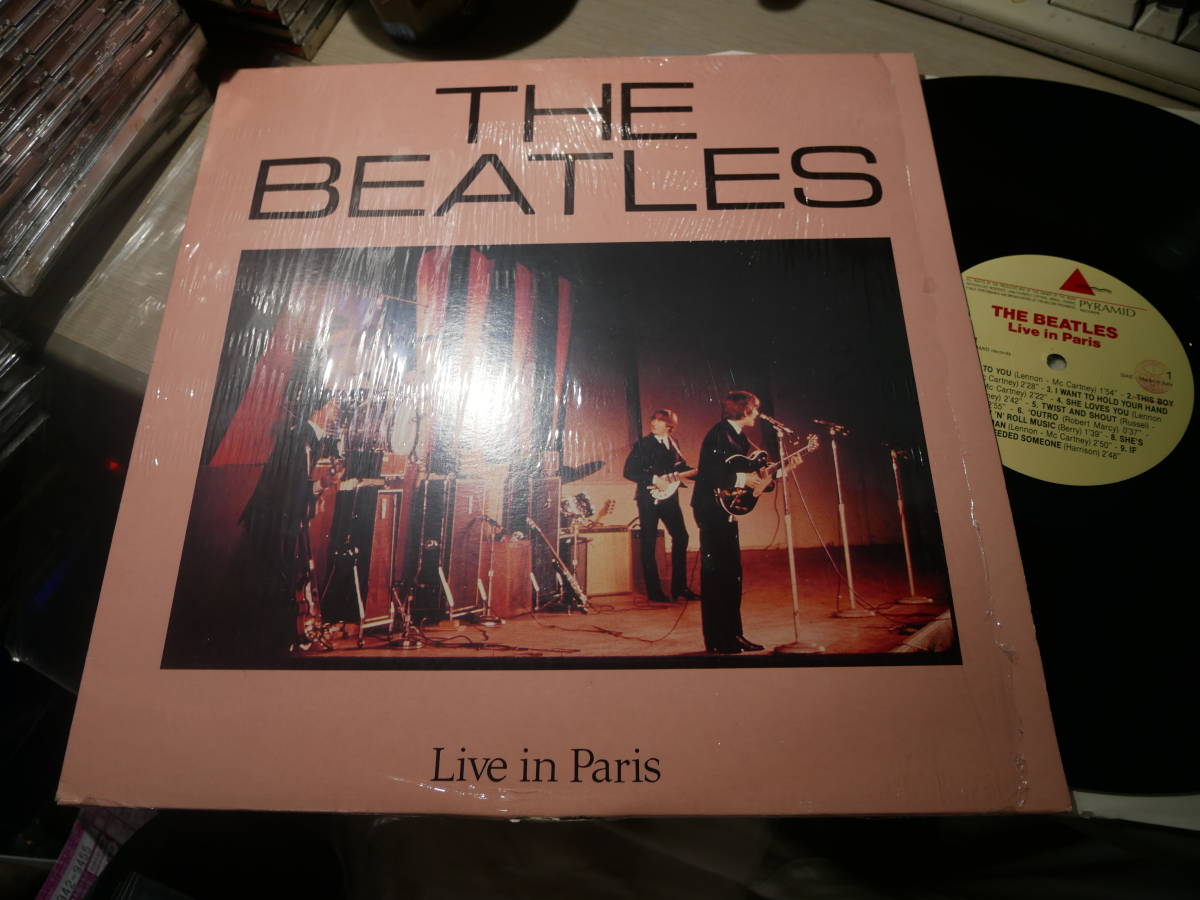 【豊富な，正規品】 ビートルズ THE BEATLES/LIVE IN PARIS PYRAMID RECORDS:RFT LP 002 NM LP(その他)｜売買されたオークション情報、yahooの商品情報をアーカイブ公開 - オークファン B