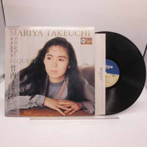 LP 帯 帯付 竹内まりや⁄リクエスト⁄MOON MOON28047 国内盤 竹内まりや