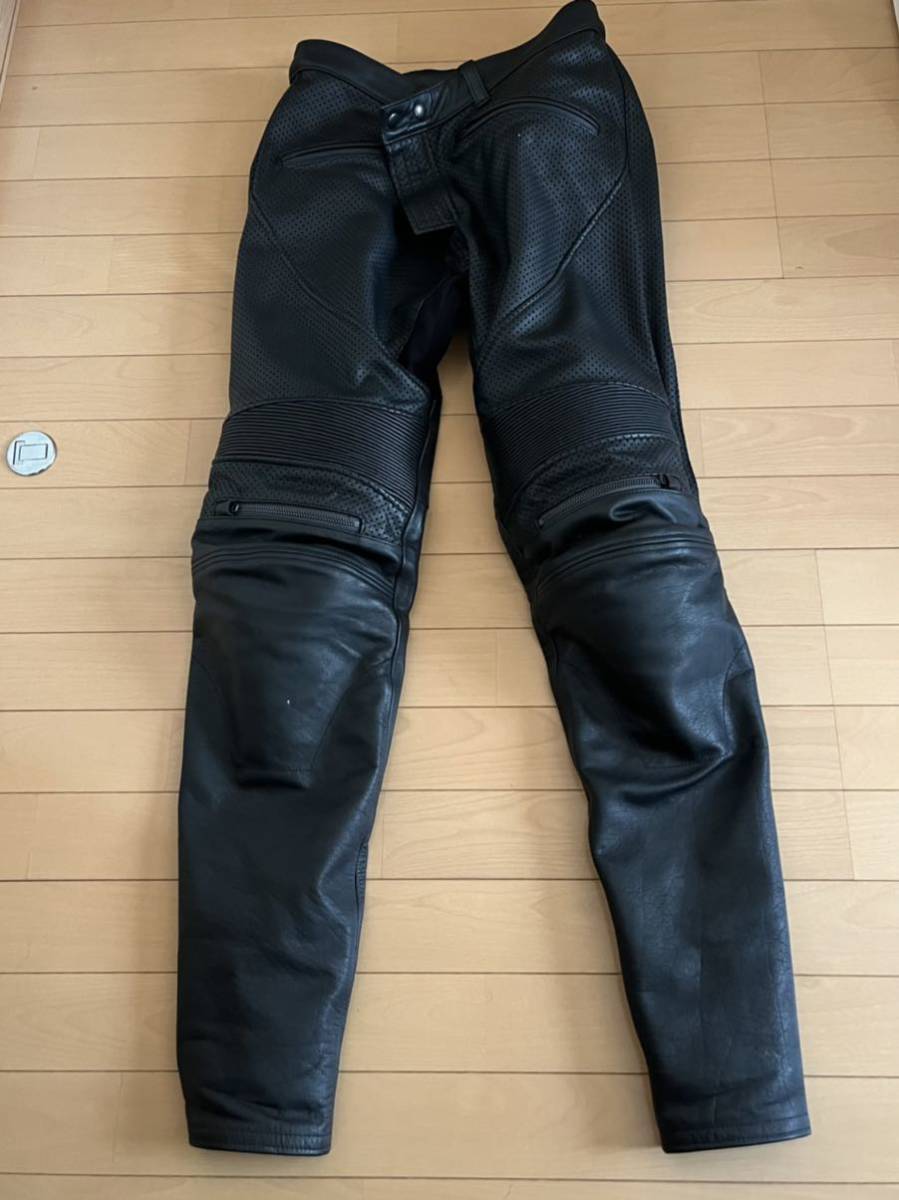 革パンツ レザーパンツ｜カドヤ公式オンラインショップ スリム | カドヤ パンチングレザーパンツ テーパード BRAWLER KADOYA ヒストリー店 HYOD レザーパンツ[K'S PANTS-PL Webike History sの通販