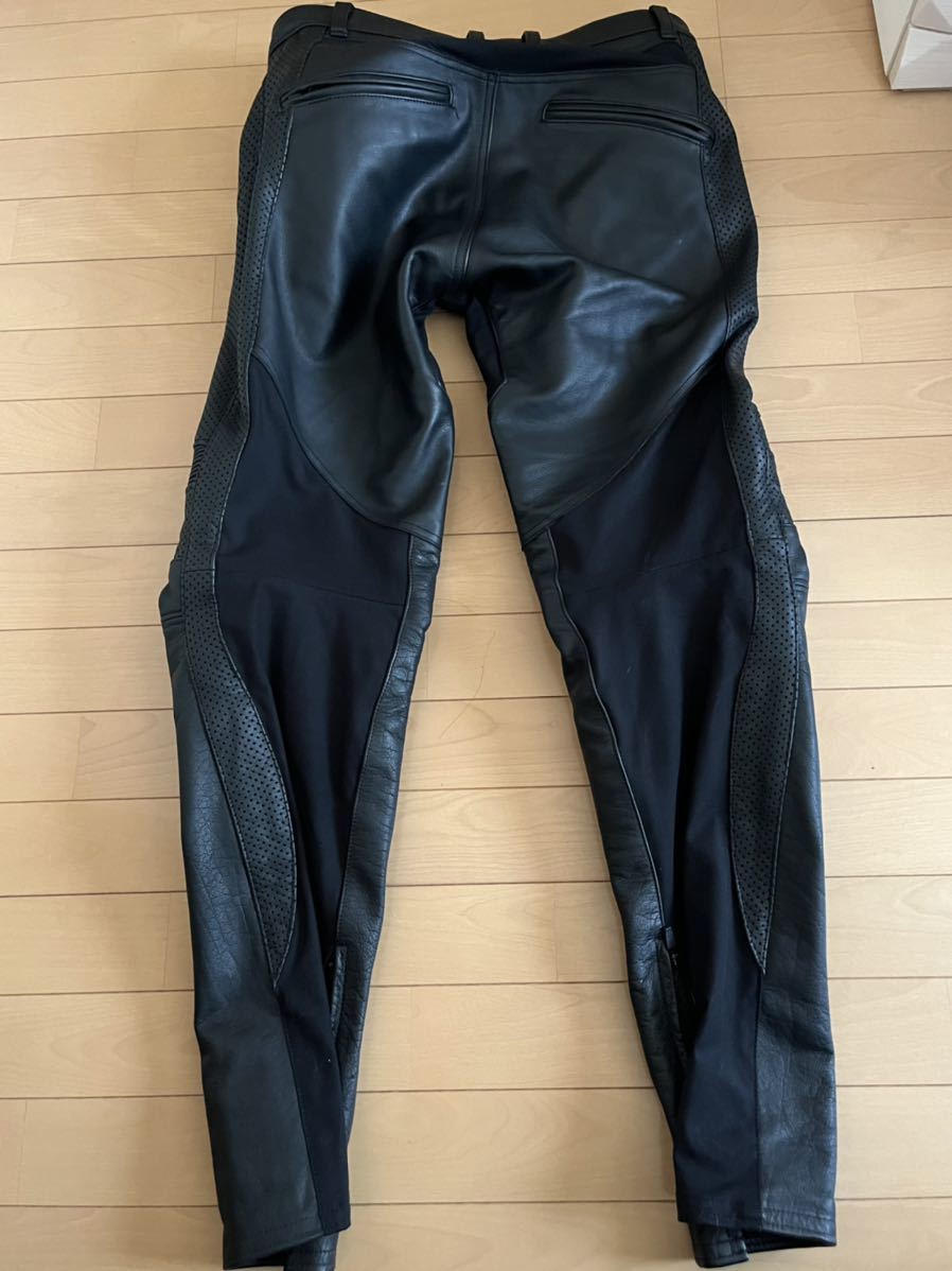 革パンツ レザーパンツ｜カドヤ公式オンラインショップ スリム | カドヤ パンチングレザーパンツ テーパード BRAWLER KADOYA ヒストリー店 HYOD レザーパンツ[K'S PANTS-PL Webike History sの通販