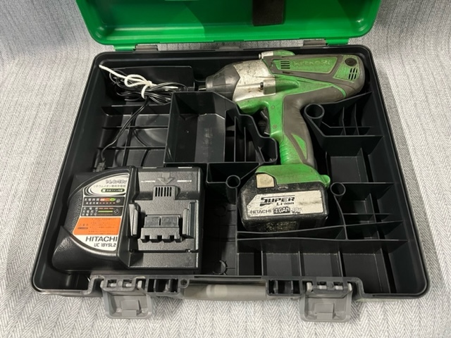 日立  電動インパクト Hikoki WR18DSHL 激安スタート！d 日立18V インパクトレンチセット