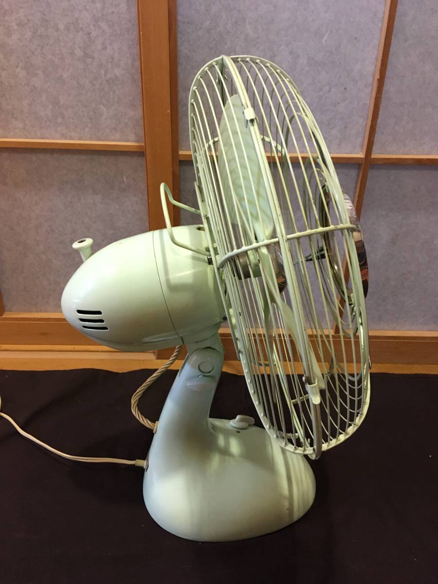 ジャンク 故障品 扇風機 ナショナル NATIONAL レトロ 塗装剥げ多 キズ