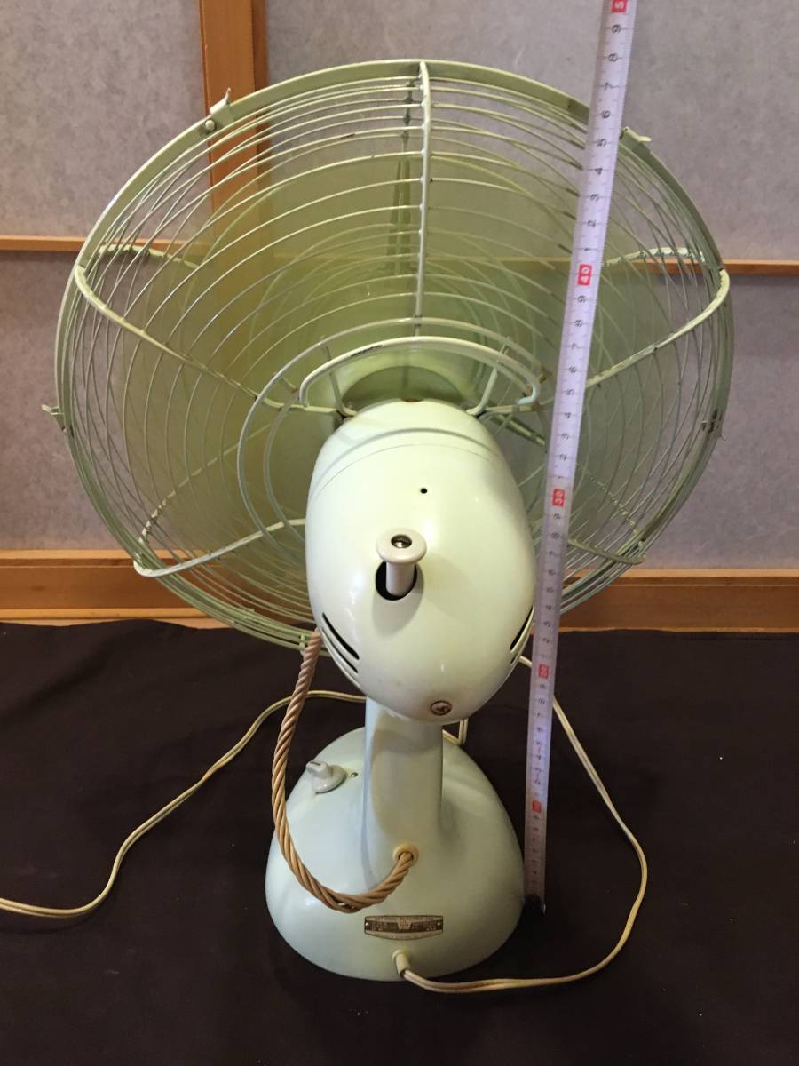 ジャンク 故障品 扇風機 ナショナル NATIONAL レトロ 塗装剥げ多 キズ