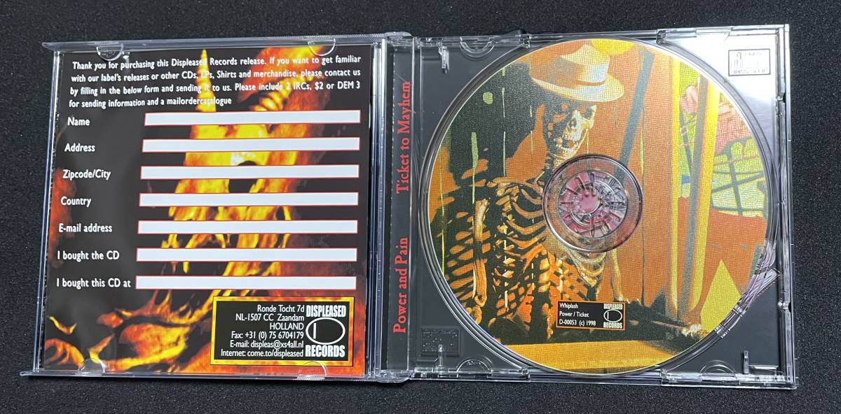 Power Mayhem Whiplash Pain Ticket To - And | ⁄ to and – & + 블로그