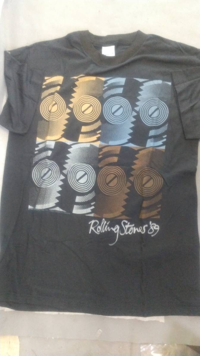 大人気，限定SALE ビンテージ The Rolling Stones ザ ローリングストーンズ 1989 ツアー 半袖Tシャツ USA製 Spring Ford Lサイズ 42-44 品(Tシャツ)｜売買されたオークション情報、yahooの商品情報をアーカイブ公開 - オーク Tシャツ