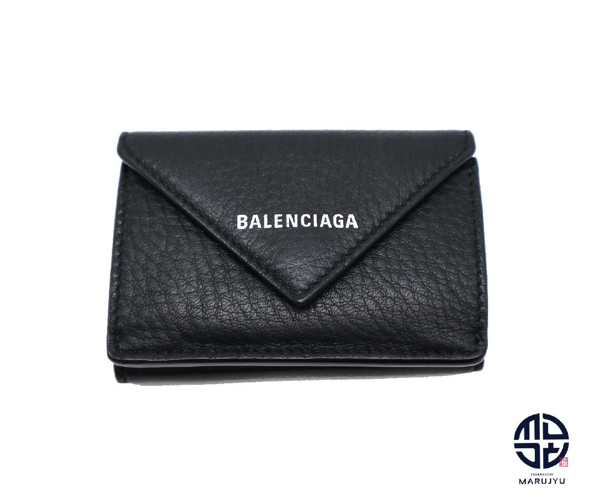 BALENCIAGA バレンシアガ ペーパー ミニウォレット 3つ折り財布