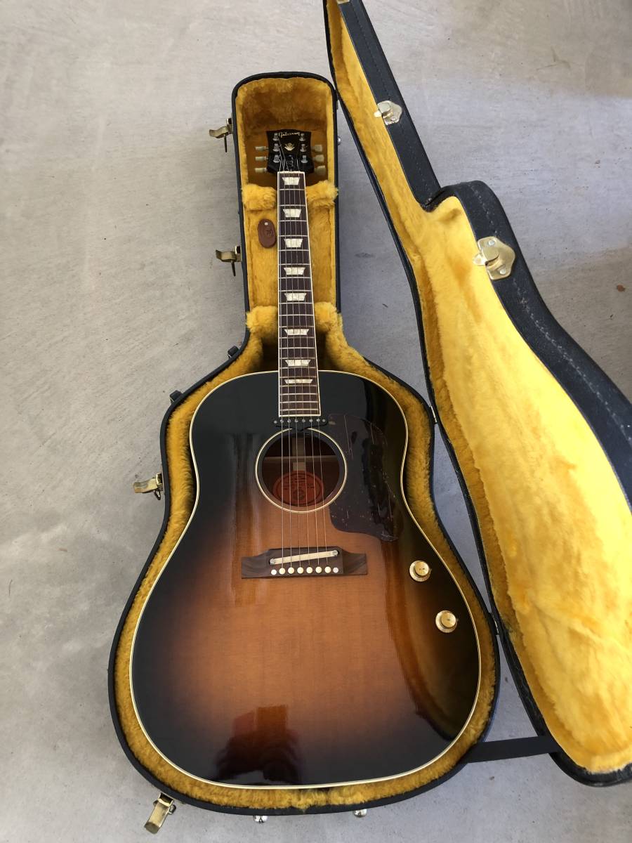 ジャンク品 Gibson USA J-160 E 保証無し ブリッジ浮き有 【公式通販】
