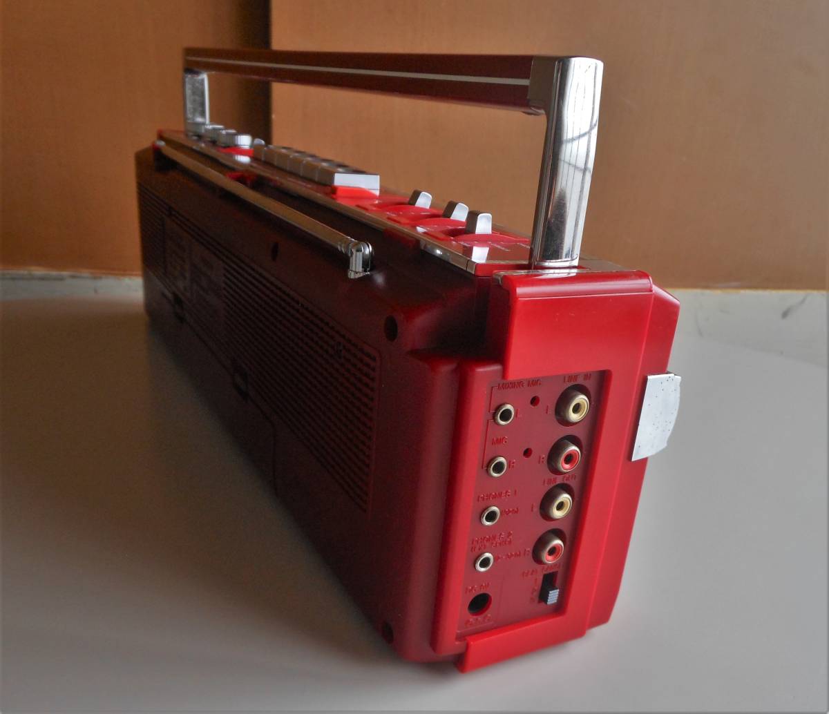 SANYO 80s 人気色 MR-U4SF - Yahoo!オークション 小型ラジカセ 整備済