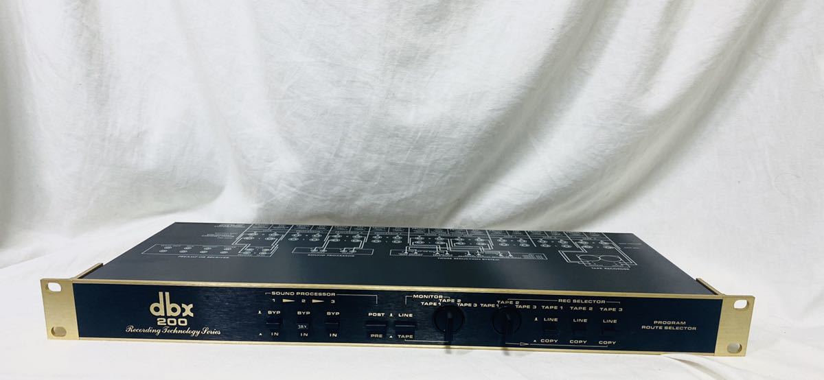 Program Route Selector DBX 0 Recording Technology Series Vintage Unit | Rack Tape - HiFi Switcher