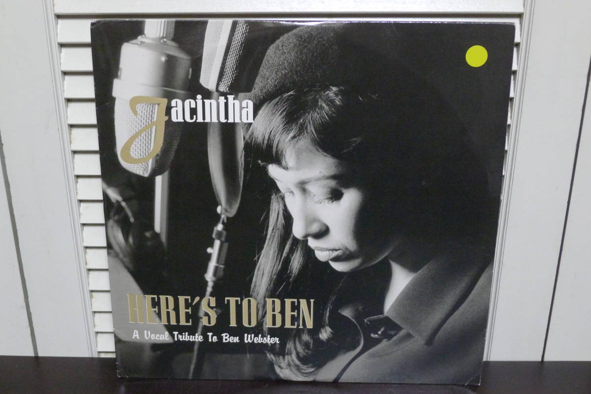 45回転2枚組LPレコード)Jacintha / HERE'S TO BEN Jacintha - Here's