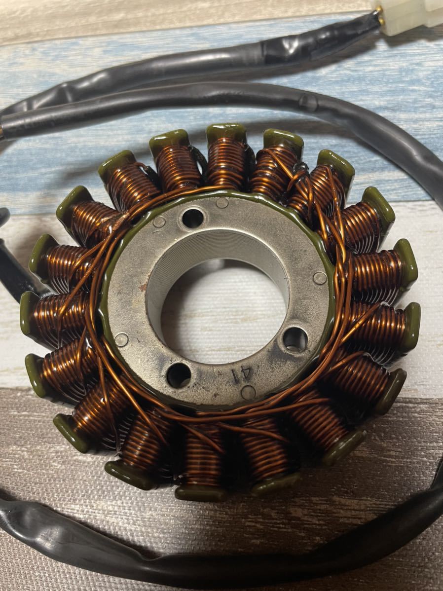 GSX400インパルス GK7CA ジェネレーターコイル ジャンク品