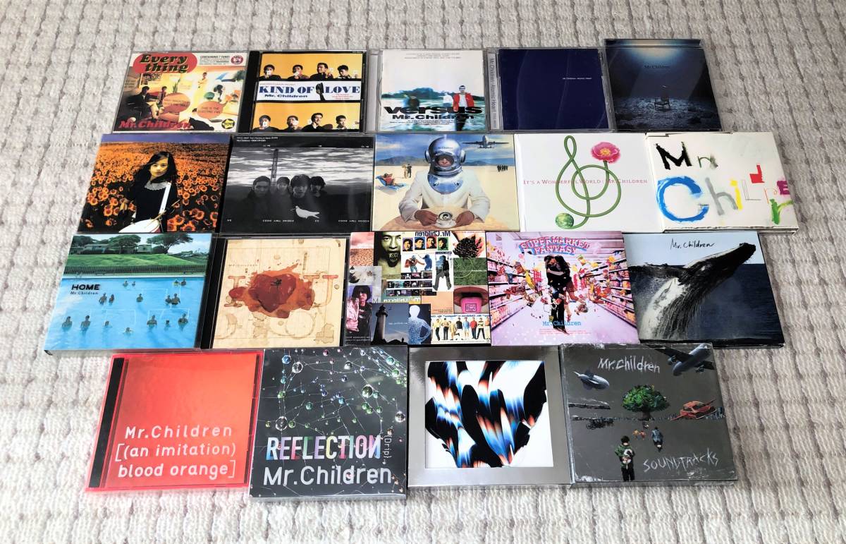  Mr.Children オリジナルアルバム CD 全20枚+ベストアルバム 全4枚+Bank Band アルバム 3枚 セット ほぼ初回限定盤(Mr.Children)｜売買されたオークション情報、yahooの商品情報をアーカイブ公開 - オーク ま行