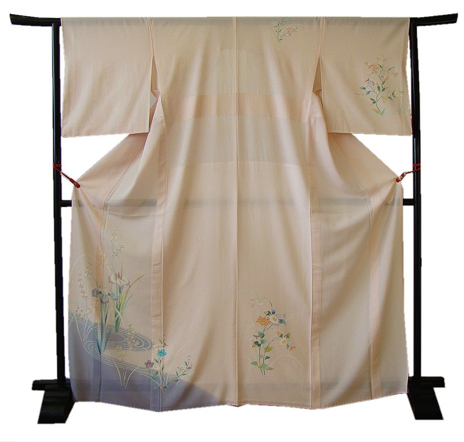 品質保証，新品 時代屋 裄70.1ｃｍ 夏物 駒絽 ３本絽 灰梅色 附下げ 訪問着 正絹 仕立上り 居敷当て付 155ｃｍ 161ｃｍ HH460(仕立て上がり)｜売買されたオークション情報、yahooの商品情報をアーカイブ公開 - オ 仕立て上がり