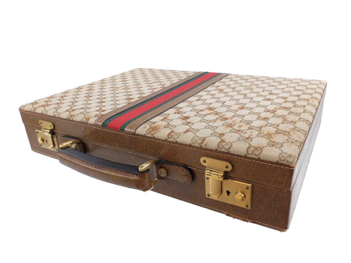 期間限定 【GUCCIグッチ】シェリーライン GGキャンバス ブリーフケース 