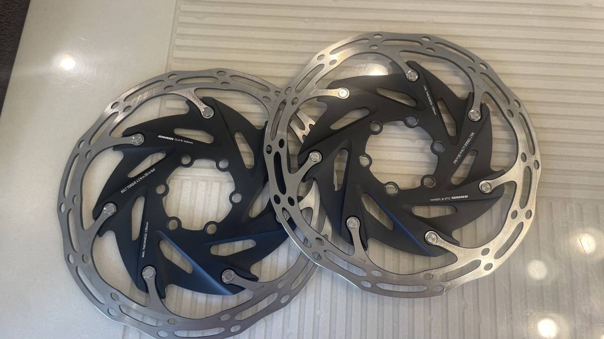 SRAM ディスクブレーキローター 2枚セット ( スラム AXS sram メルカリ