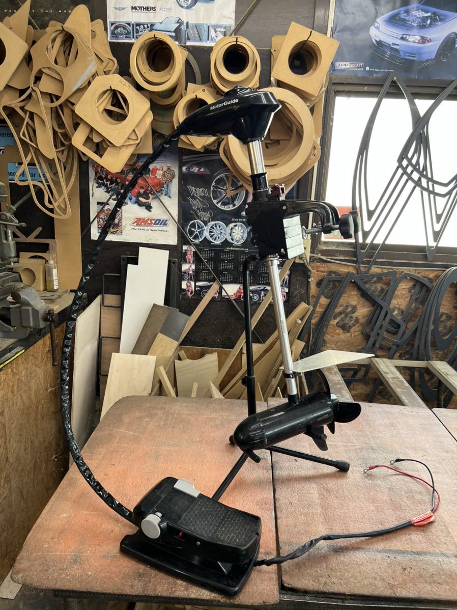 24.ブルドッグ＊さやたぐ モーターガイド MotorGuide ブルドッグ54 5段変速 STEALTH300 37lbs 動