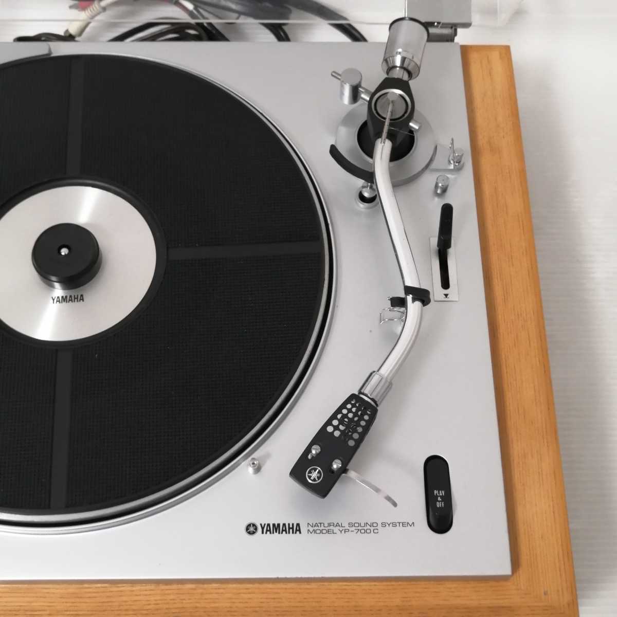 YAMAHA YP-700C ヤマハ セミオート ターンテーブル SHURE カートリッジ  