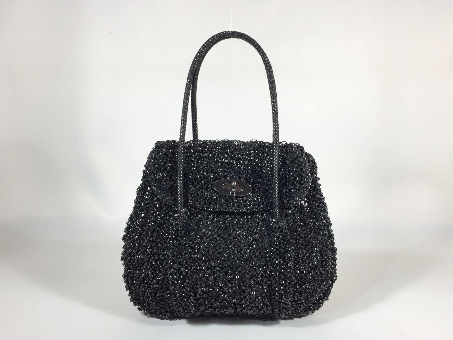 送料無料 【極美品】 ANTEPRIMA アンテプリマ ハンドバッグ ワイヤー  