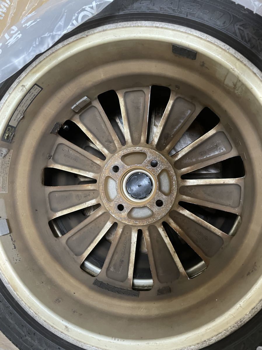 RAYS VERSUS 16×5.5J PCD100 +45 4本セット（中古】バリ溝 '16年