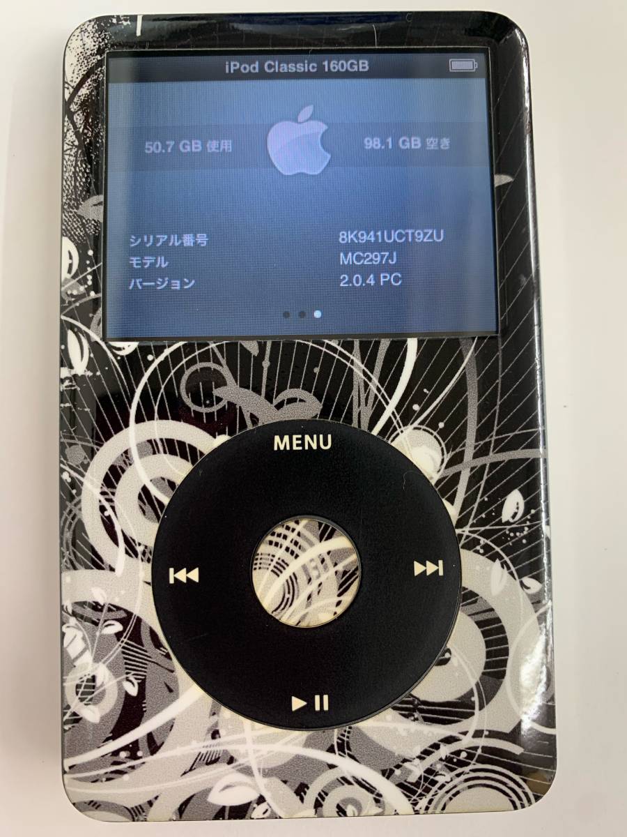 iPod classic 160GB ブラック MC297J/A A1238 Apple iPod Classic 7th