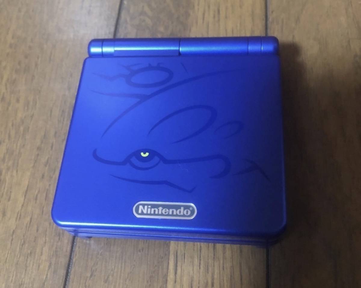 ゲームボーイアドバンスSP カイオーガエディション 国内版 GBASP 