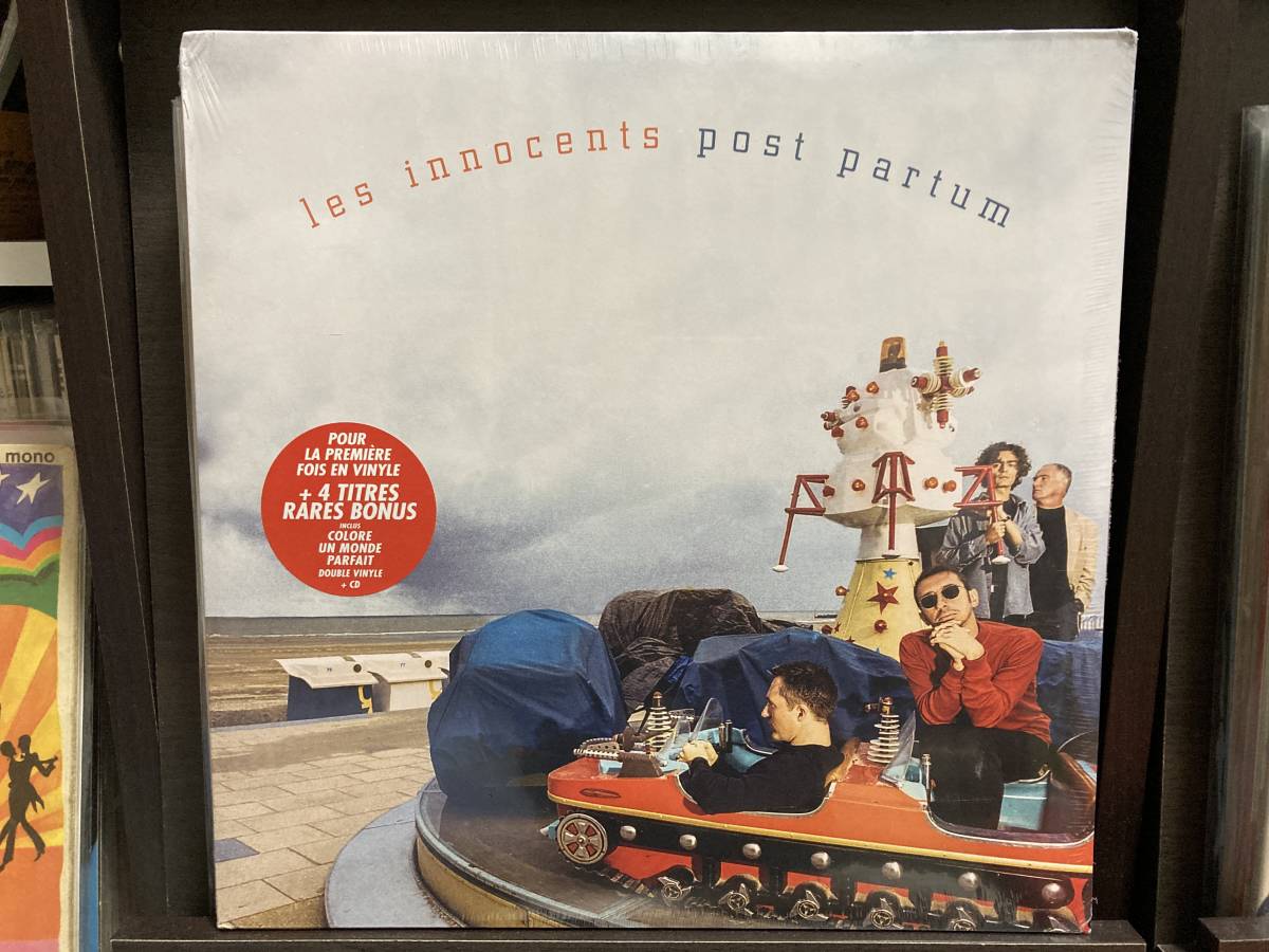 【送料無料】LES INNOCENTS ジノサン ☆ Post Partum 19年 FRA Because Music アナログ 2LP+CD ギターポップ 名盤 未開封新品同様