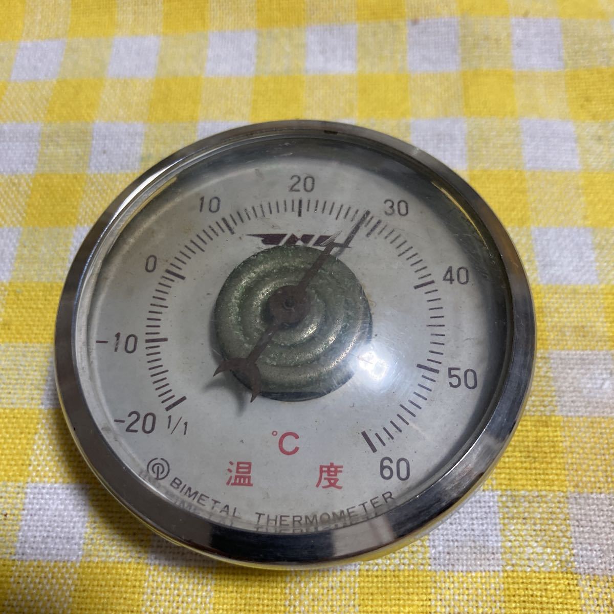 JNRマーク国鉄特急列車温度計台座付き_1