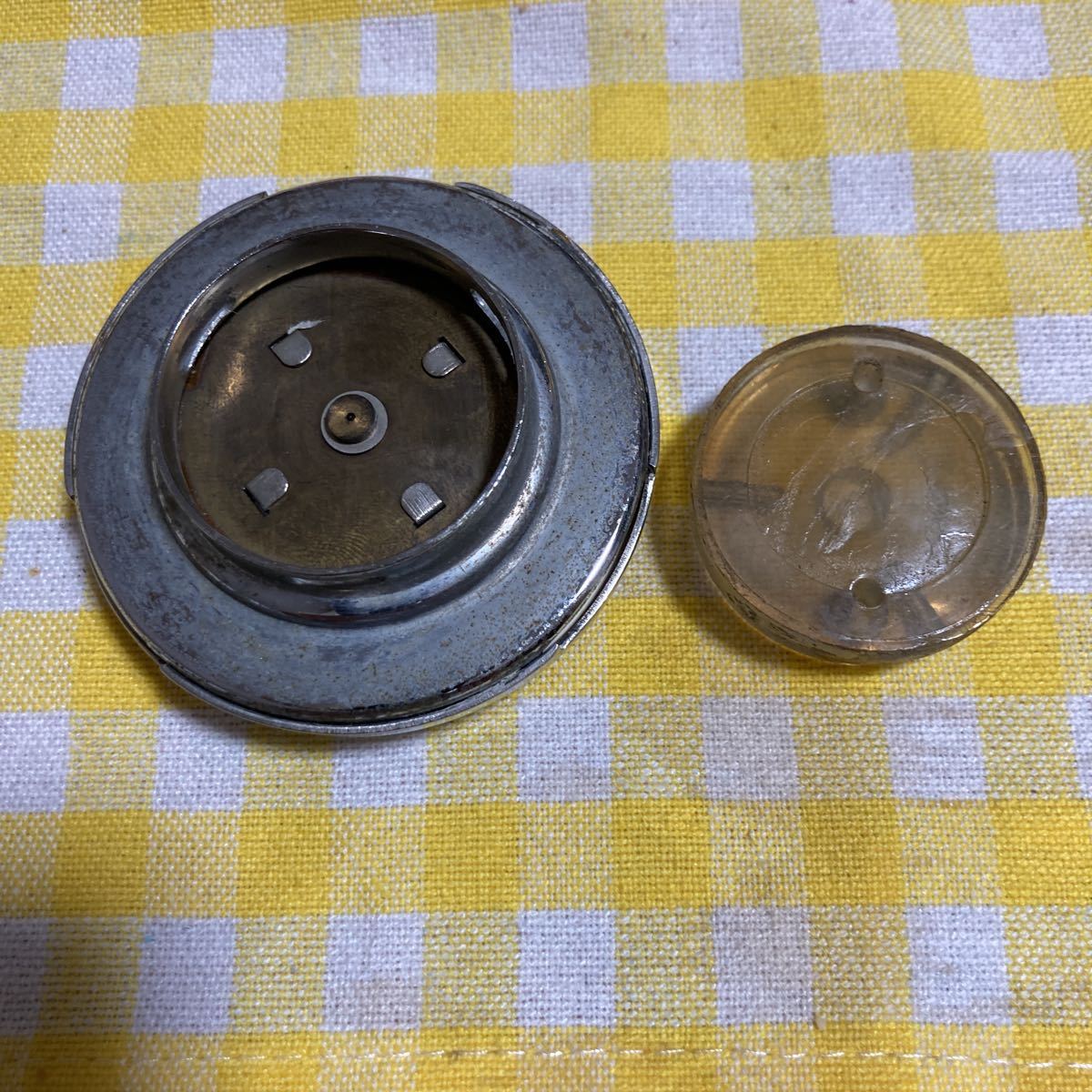 JNRマーク国鉄特急列車温度計台座付き_3