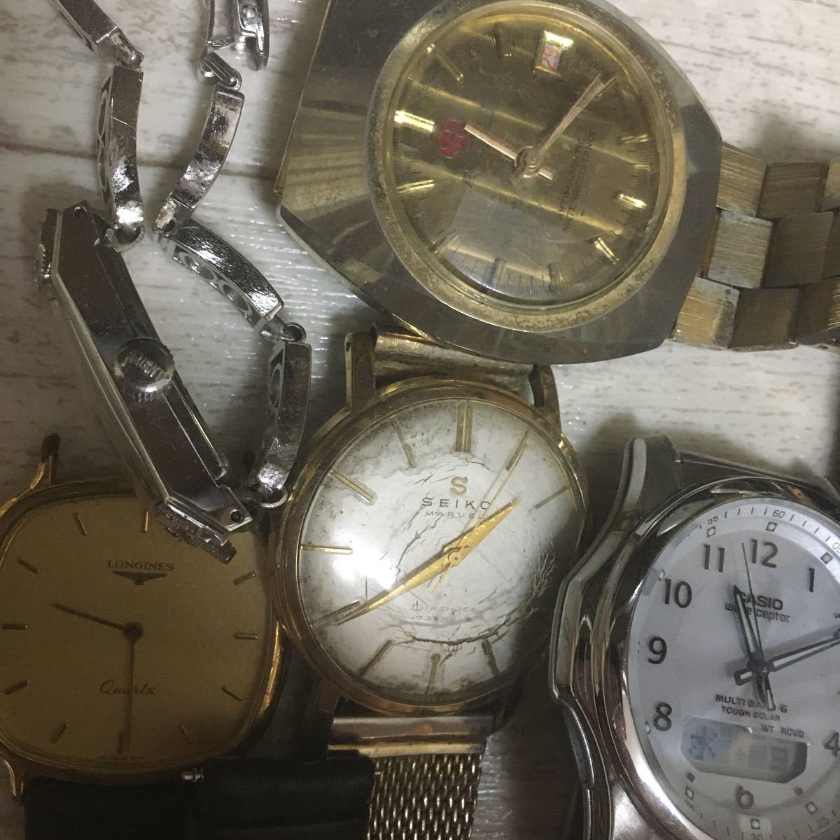 【最終値下げ】【ジャンク】SEIKO ロンジン CYMA 他 腕時計まとめ② ロンジン SEIKO まとめ売り ジャンク腕時計14点 シチズン - メルカリ