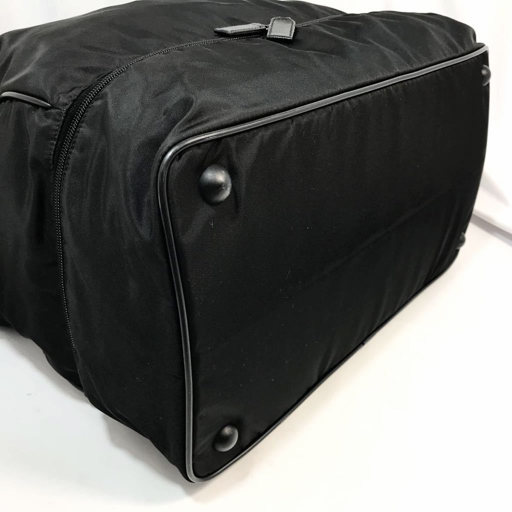 ナイロン ボストンバッグ 2way プラダ PRADA 極美品 ブラック