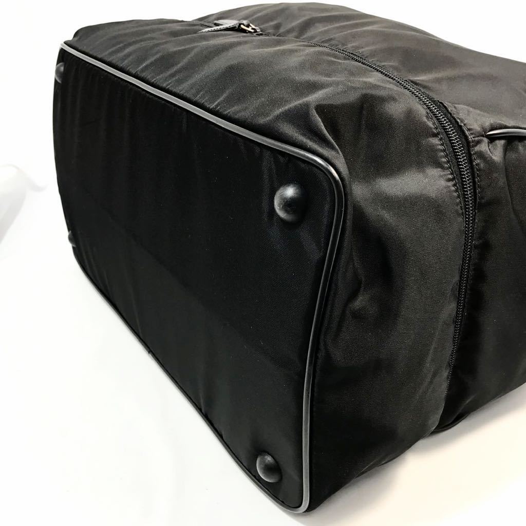 ナイロン ボストンバッグ 2way プラダ PRADA 極美品 ブラック