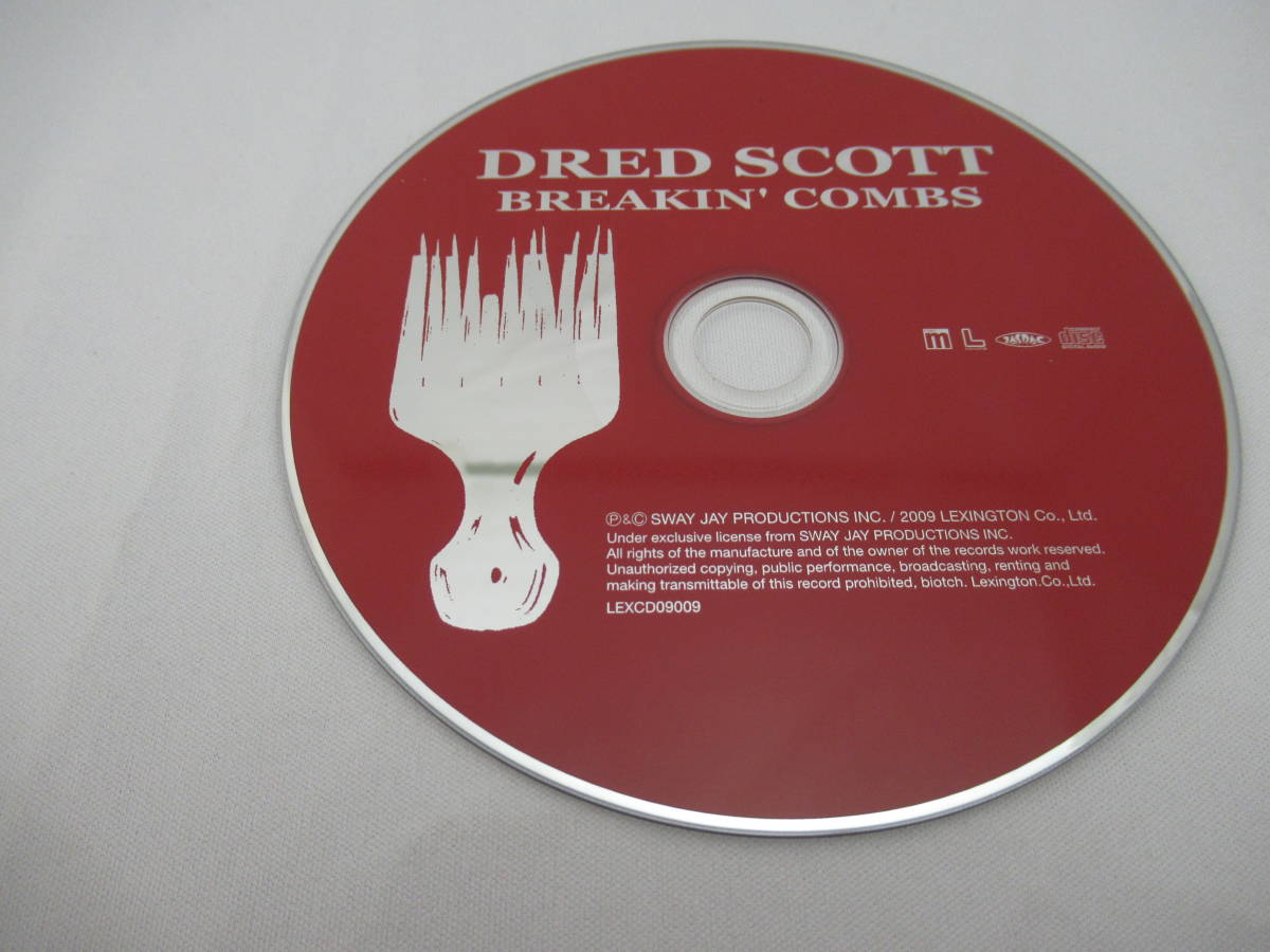 Dred Scott Breakin' Combs レコード ドレッド・スコット 【公式通販】