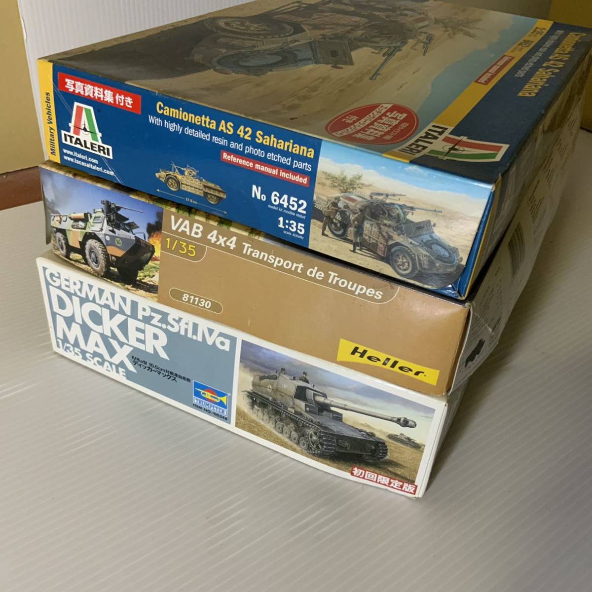 3点 1円〜 ディッカーマックス 写真資料付き イタレリ Camionetta AS 