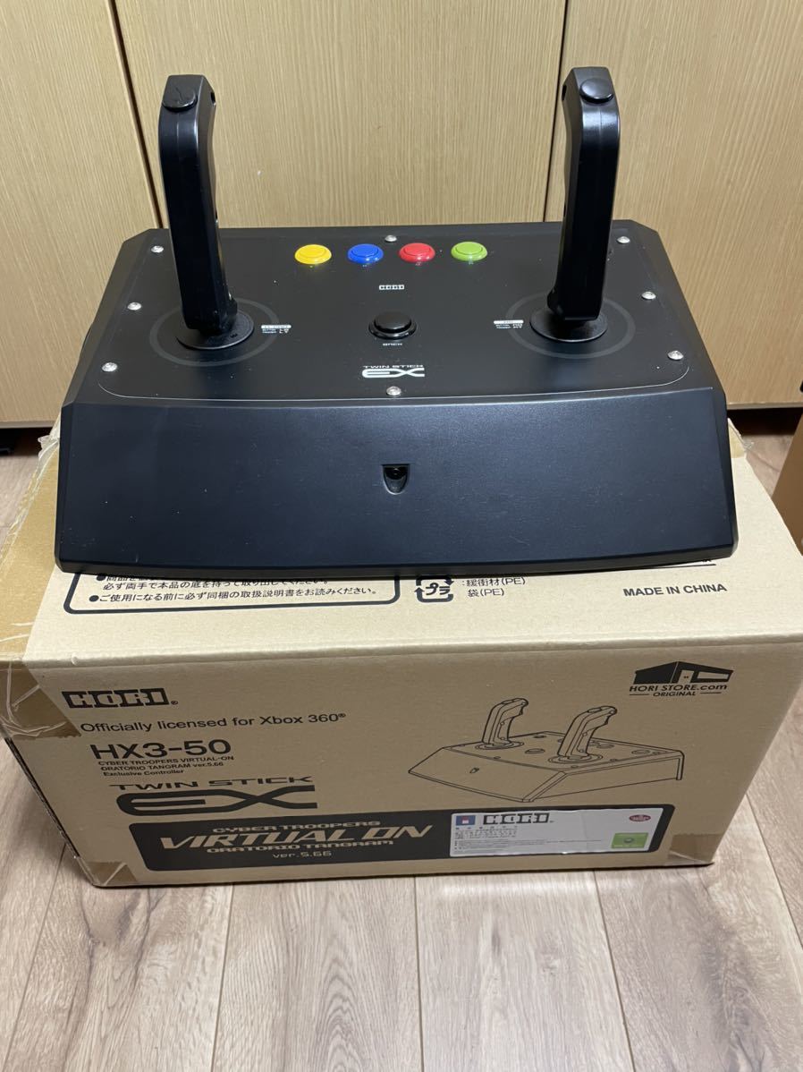 HORI ツインスティックEX XBOX360 電脳戦機バーチャロン 中古 