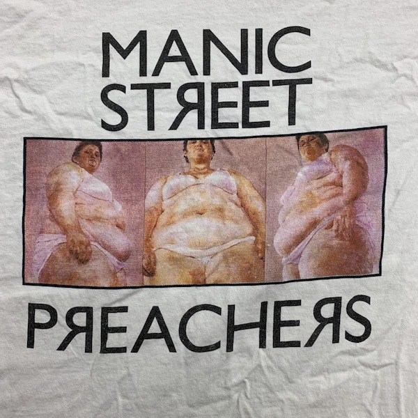 Manic Street Preachers Tシャツ ヴィンテージ ロンT フォトプリント 