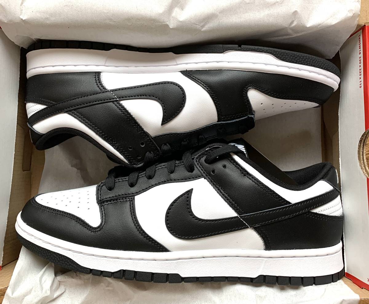 新品】NIKE DUNK LOW RETRO（US12/30cm）黒・白 ナイキ ダンク ロー 