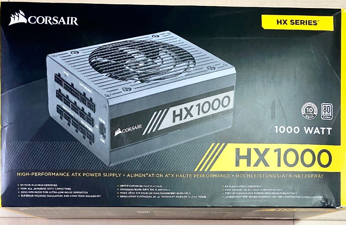 1000W HX1000 Corsair CORSAIR HX1000i PC電源ユニット PLATINUM 0 | 1 