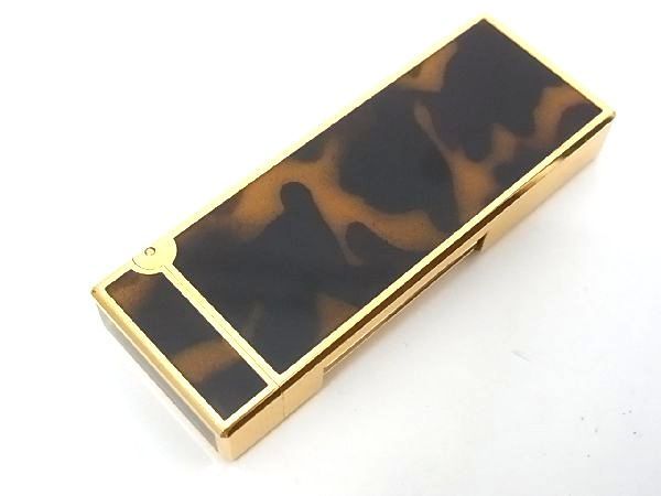 1円 □極美品□ dunhill ダンヒル べっ甲調 高級ガスライター 1円 